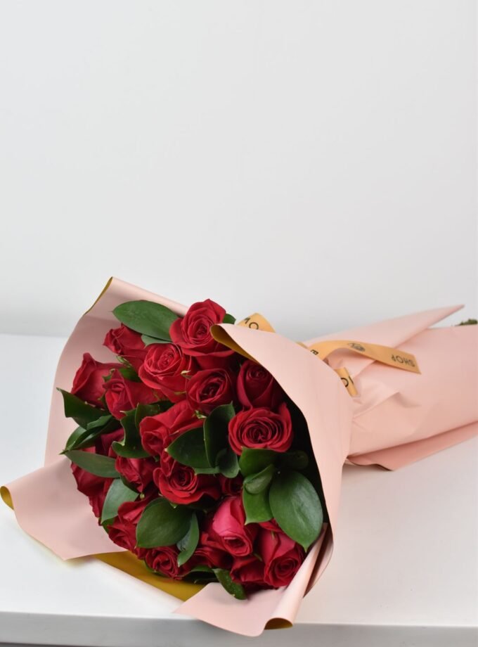 Bouquet de 24 Rosas Rojas