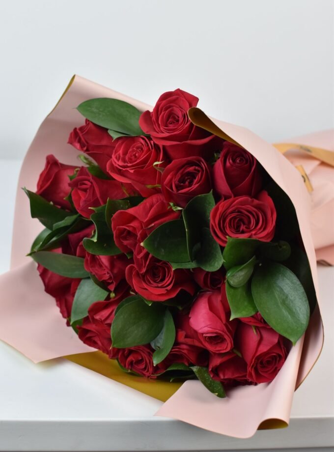 Bouquet de 24 Rosas Rojas