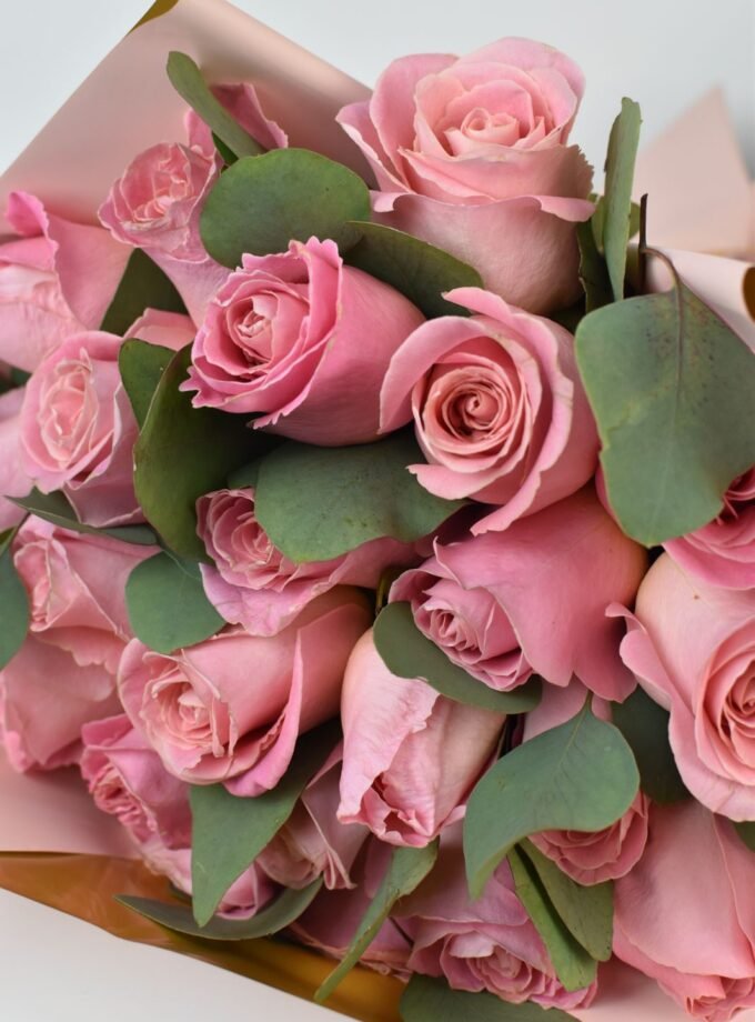 Bouquet de 24 Rosas Rosadas