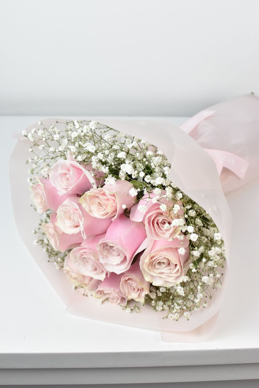 Bouquet de 12 Rosas Rosadas